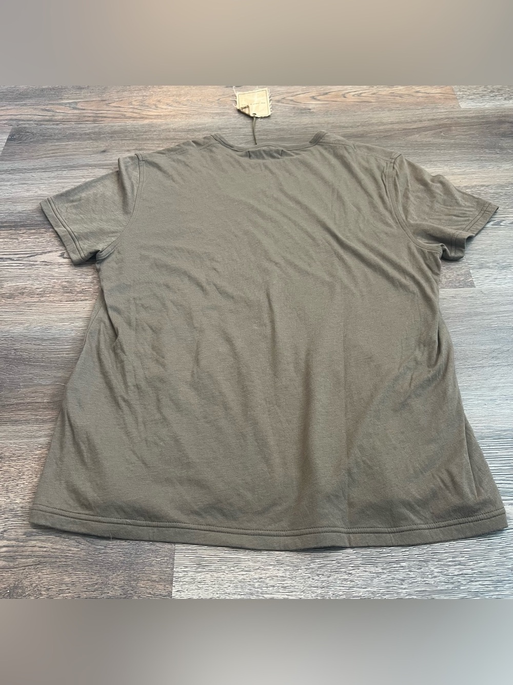 USA John Varvatos USA Eagle Graphic T-Shirt Men’s Large Brown Distressed Rocker - Picture 6 of 11